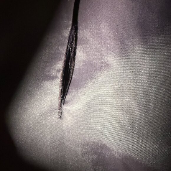 Liz Claiborne Vintage Navy Double Breasted Blazer Wool & Cashmere Sz Petite 4 - Picture 10 of 10